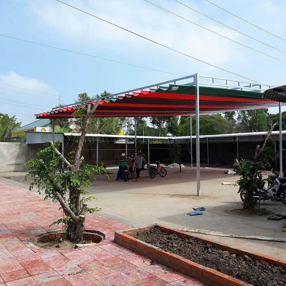 Thi Công Mái Xếp Bình Dương – Đẹp, Bền, Kéo Xếp Linh Hoạt 3 thi cong mai xep dong nai gia re