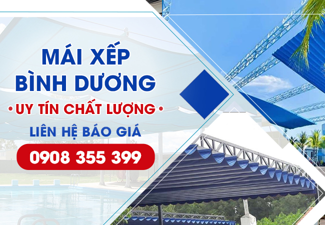 Mái Xếp Tân Uyên – Thi Công Tận Nơi, Mẫu Đẹp, Giá Tốt 2026 6 Mái xếp Tân Uyên