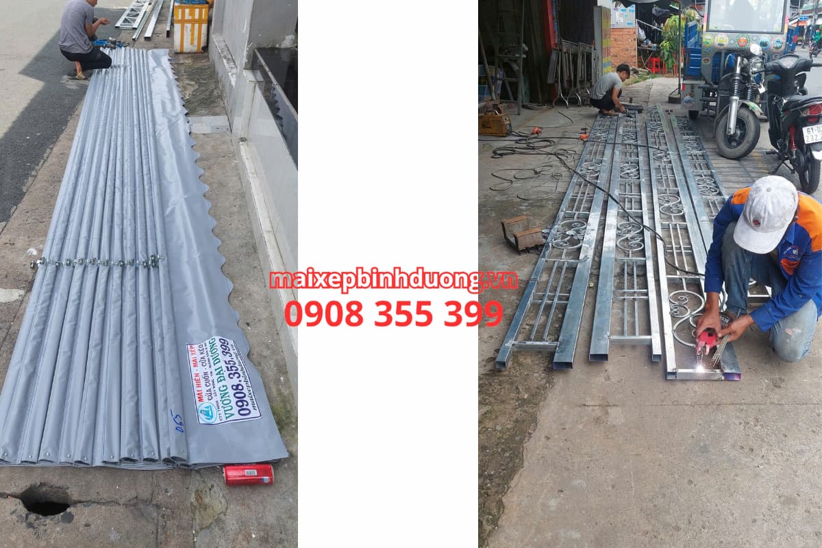 Mái Xếp Bình Dương Vương Đại Dương Giải Pháp Che Nắng Mưa Hiện Đại Cho Mọi Công Trình 3 mai xep che nang mua gia re