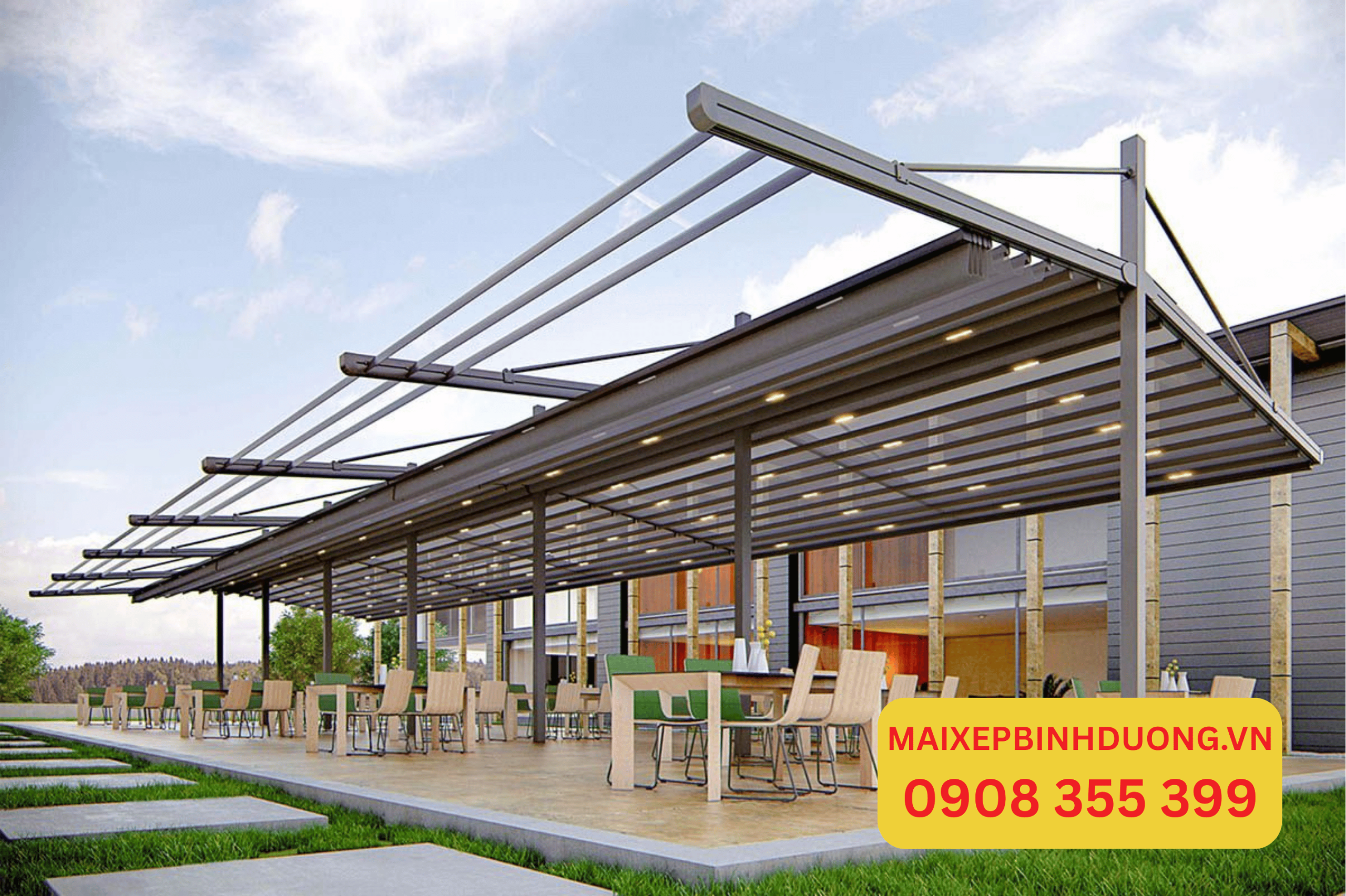 Thời gian thi công mái xếp mất bao lâu? Những điều bạn cần biết trước khi lắp đặt 3 thời gian thi công mái xếp