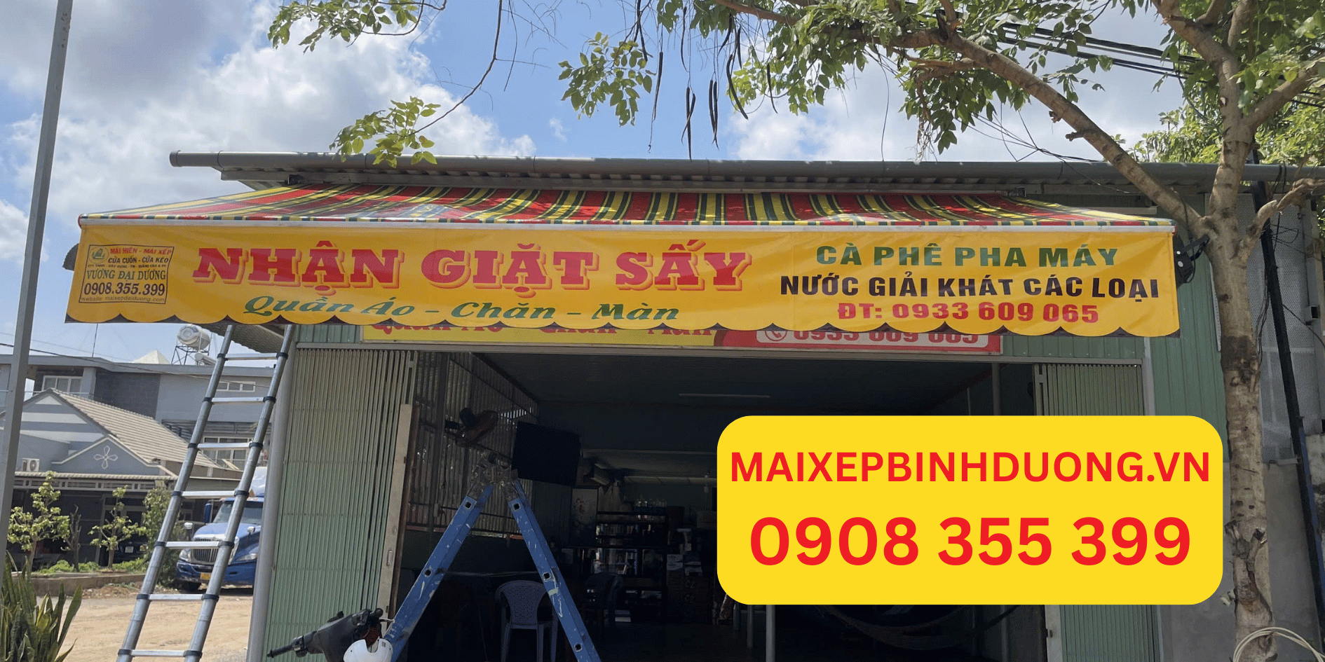 Thi Công Bạt Che Nắng Mưa Thuận An Giá Rẻ Nhất 3 thi cong bat che nang mua thuan an 2