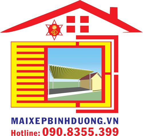 Thi công mái xếp che kho hàng Bình Dương