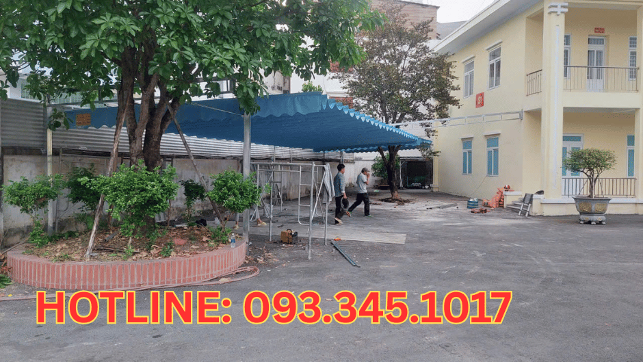 Mái che ngoài trời chống UV – Bảo vệ sức khỏe & không gian sống 2 mái che ngoài trời chống tia uv