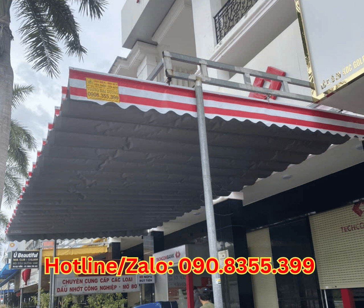 bạt xếp ngoài trời phường Tân Bình Dĩ An