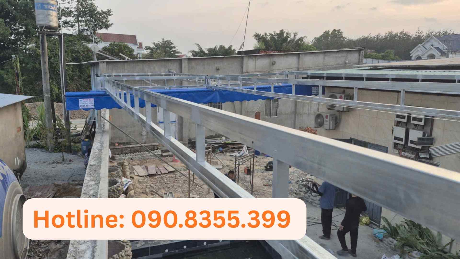 Chi Phí Làm Mái Che Di Động Bao Nhiêu? Các Yếu Tố Quyết Định Giá Mái Che Di Dộng 4 chi phí làm mái che di động