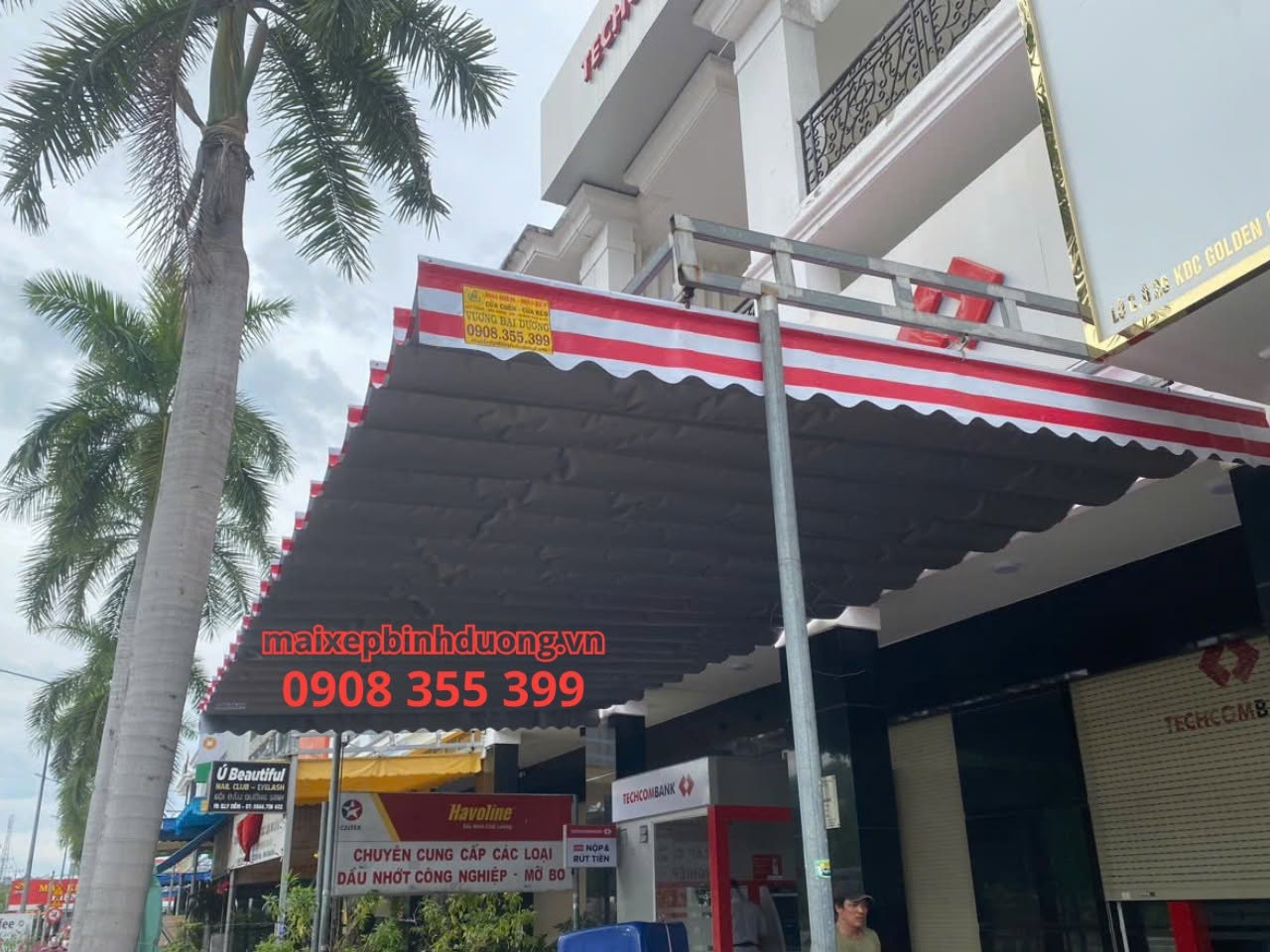 Mái Che Ban Công Đẹp, Gọn Và Bền – Mẫu Thiết Kế & Thi Công Tận Nơi 2026 3 mai xep dan dung binh duong3 1