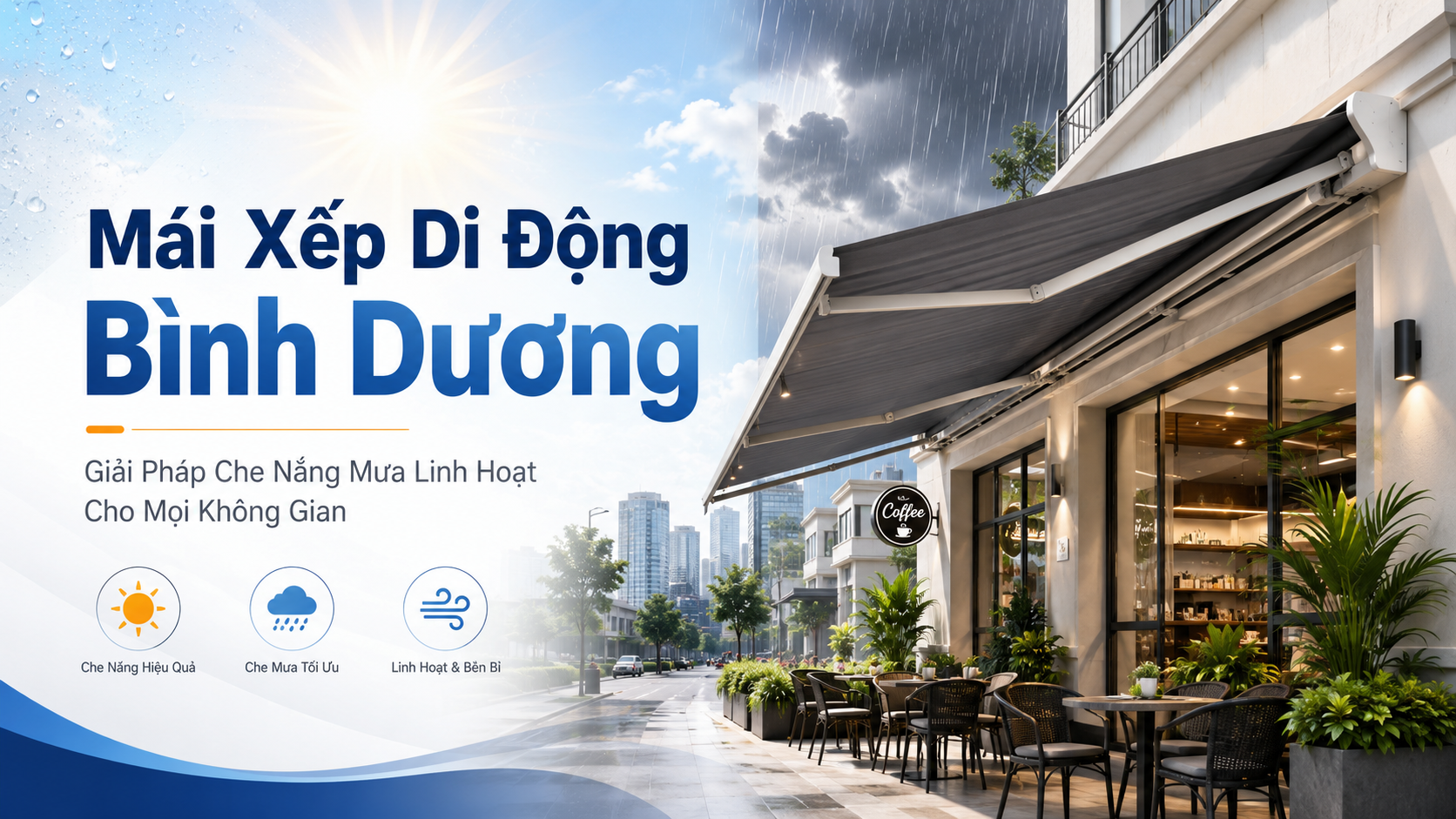 Mái Xếp Thuận An 2026 – Thi Công, Lắp Đặt Theo Yêu Cầu 9 Mái che Bình Dương