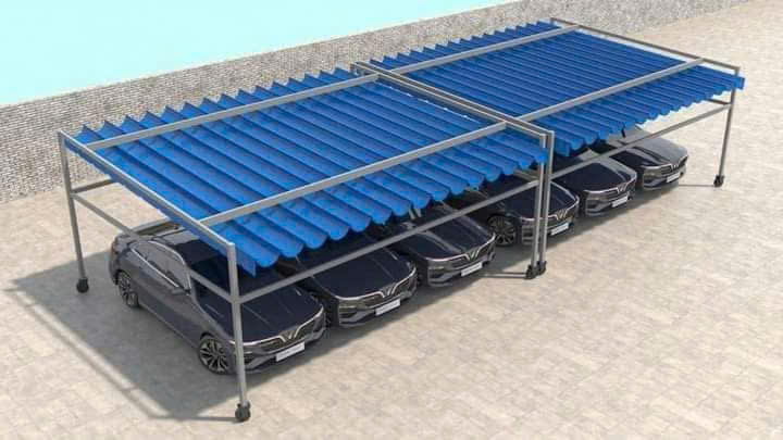 Mái Xếp Nhà Xe 2026 - Giải Pháp Che Nắng Mưa Linh Hoạt Cho Khu Vực Để Xe 9 Mái xếp nhà xe