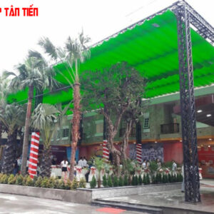 mai xep luon song quan cafe san vuon