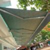 Mái xếp nhà để xe MXTT12 17 mai bat xep quay bat nhua