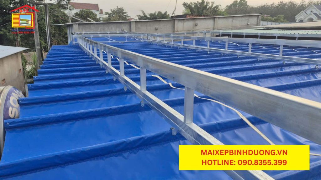 Mái xếp chống mưa tốt không? Những điều bạn cần biết trước khi lắp đặt 27 mái xếp chống mưa tốt không