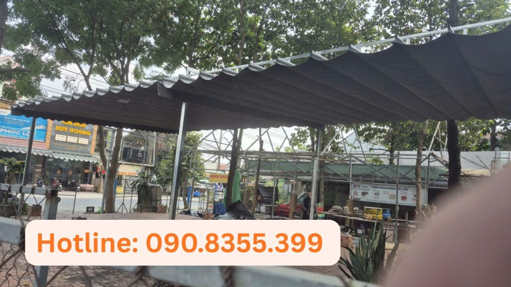 Lắp mái xếp có cần bảo trì không? Những điều bạn nên biết trước khi lắp 8 mái xếp che sân trước nhà